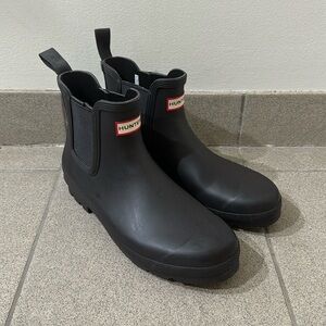 Hunter Rain boots. 12